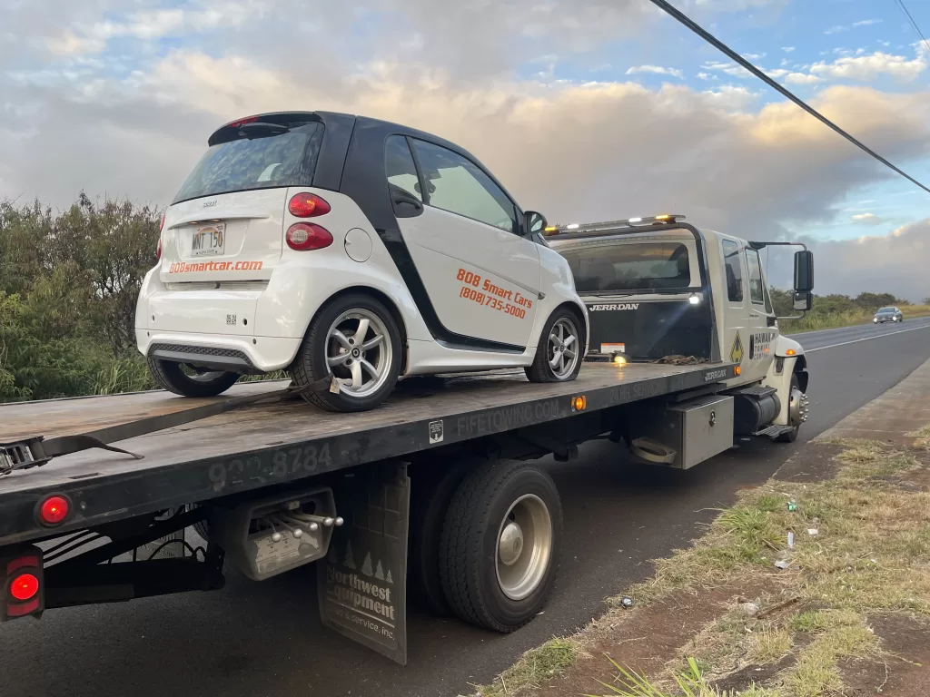 Hawaii Towing Company Inc. Towing Service Electric Car