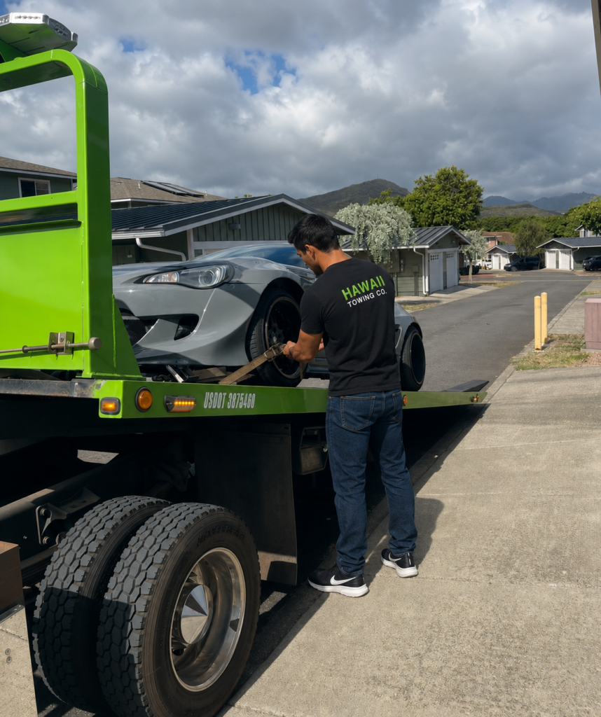 Fast response reliable towing services