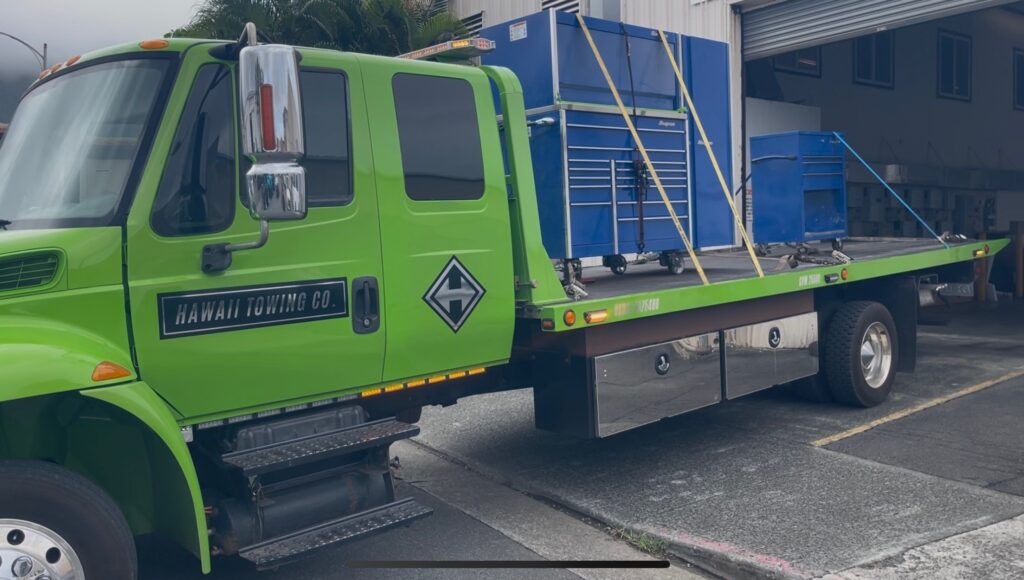 Unique Load Towing with Hawaii Towing Company